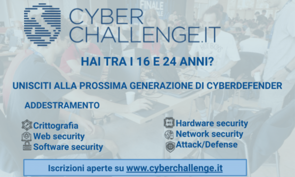 CyberChallenge.IT 2024: formazione in cybersecurity per giovani tra 16 e i 24 anni