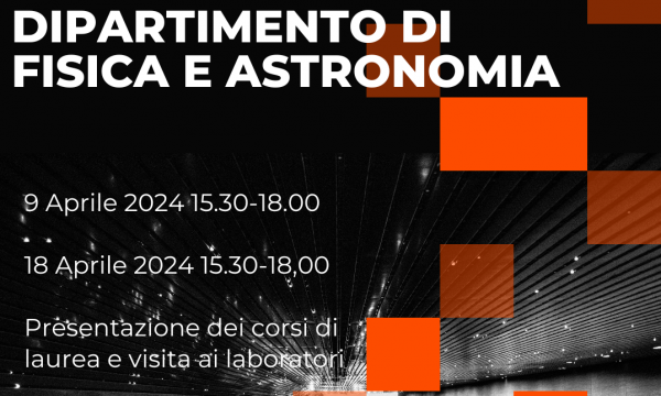 Open Day del Dipartimento di Fisica e Astronomia