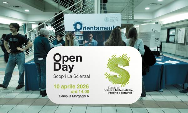 Open Day Scuola SMFN | 10 aprile dalle 14:00.
