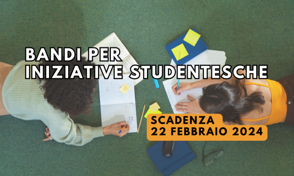 Bandi per iniziative studentesche culturali e sociali 