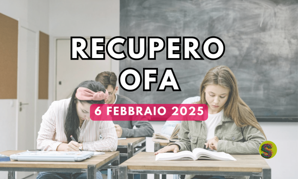 6 febbraio 2025, PROVA RECUPERO OFA
