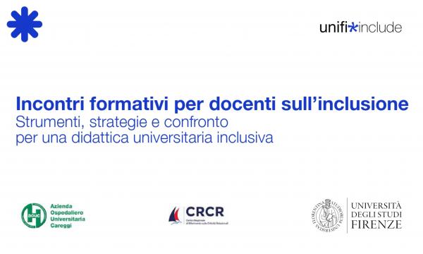 Didattica inclusiva: al via il ciclo di incontri per docenti.