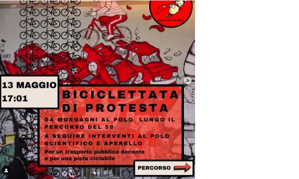 notizia pervenuta da student* del Polo Scientifico