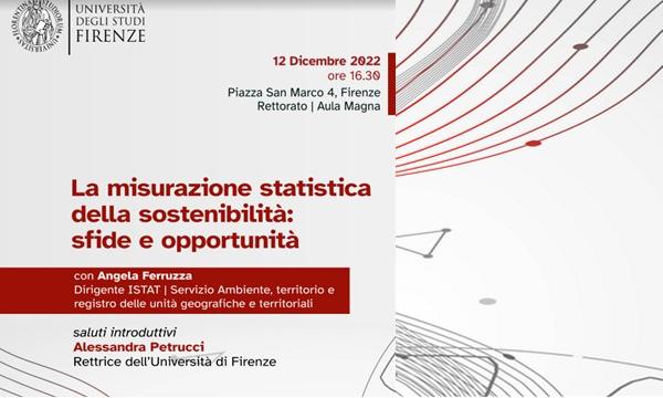 LA MISURAZIONE STATISTICA DELLA SOSTENIBILITA' SFIDE E OPPORTUNITA'